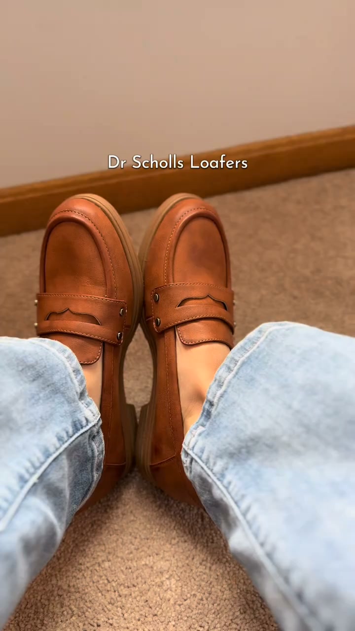 Women's Hello Loafers — slip-on penny loafers, low stacked heel, 10 colours.