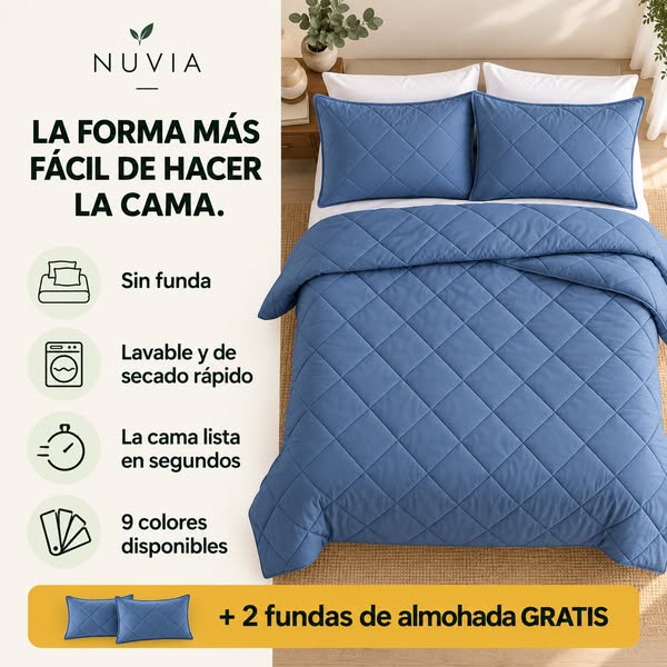 Tu cama hecha en 10 segundos