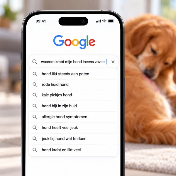 Waarom krabt mijn hond ineens zoveel?