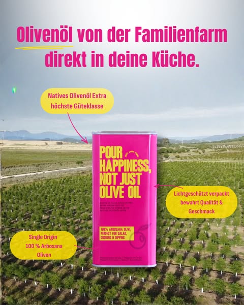 Das EINE Olivenöl für deine Küche