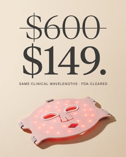 The $149 FDA-Cleared LED Mask