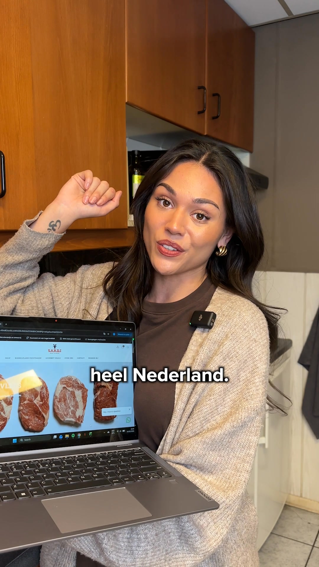Proef wat echt vlees is.