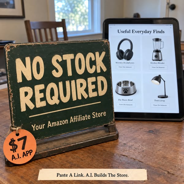 A.I. Builds Your Amazon Store