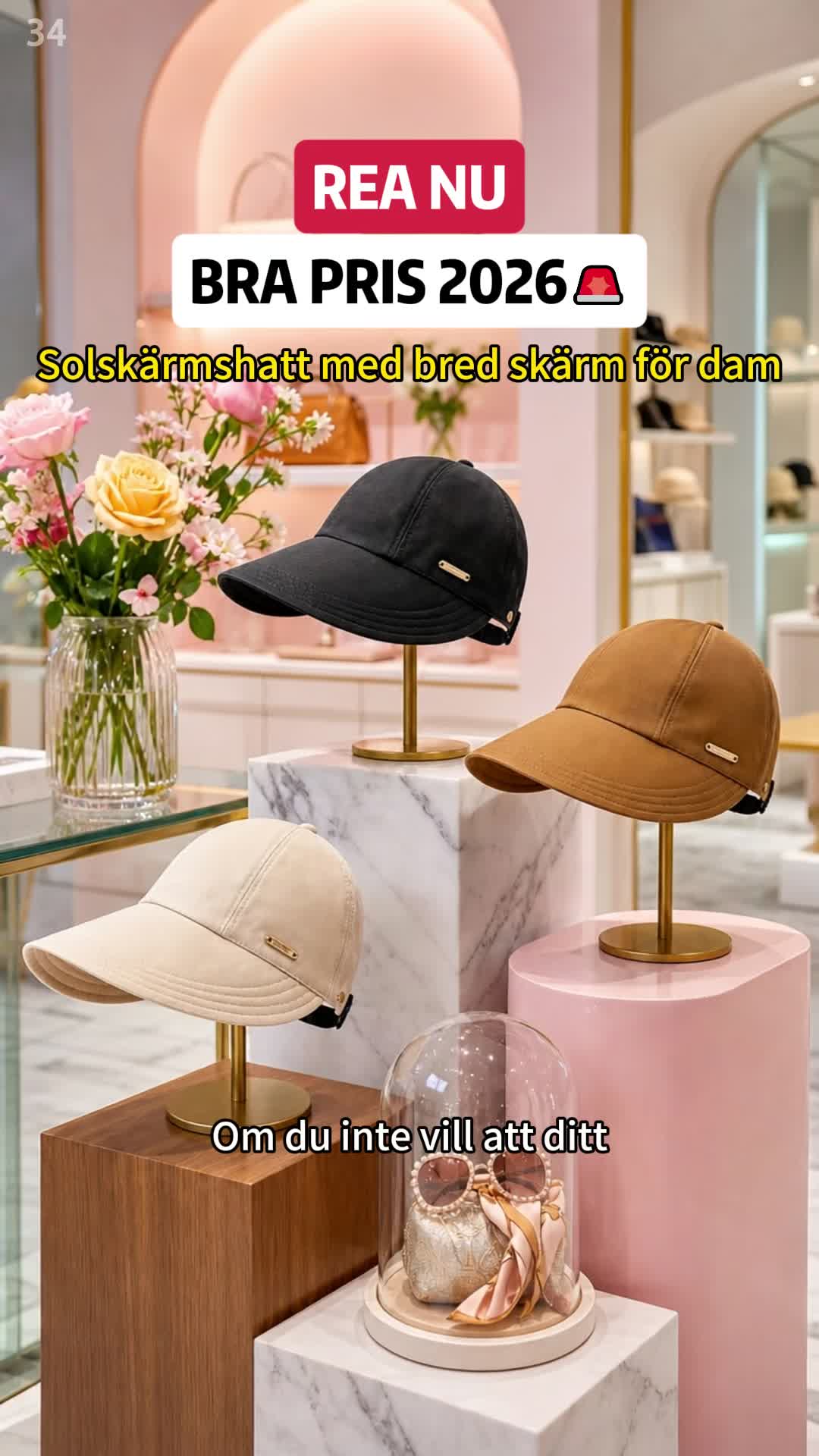 Känns det som att din keps inte ger tillräckligt solskydd i vinden?