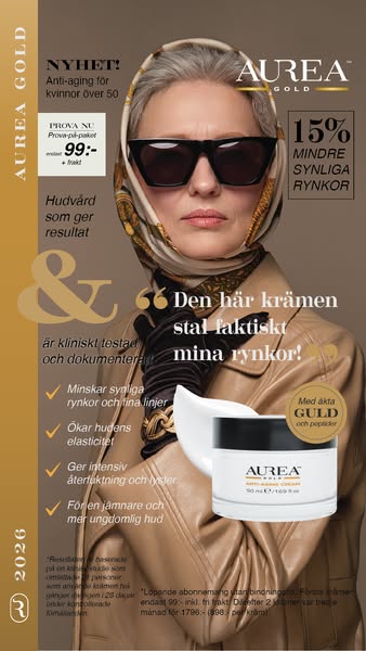 Rynkkräm med dokumenterad effekt