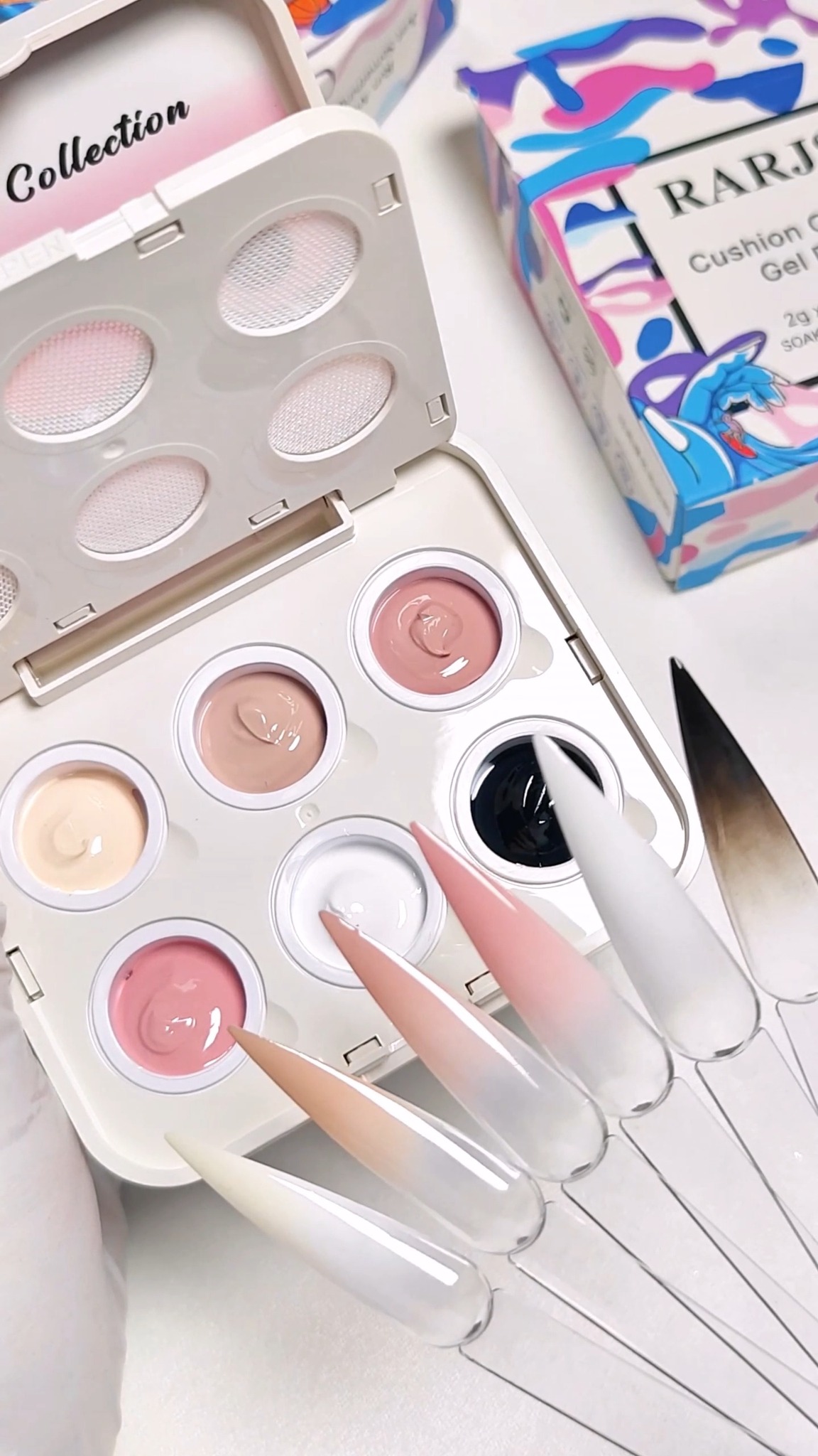 6 Shades, Endless Nail Art Possibilities