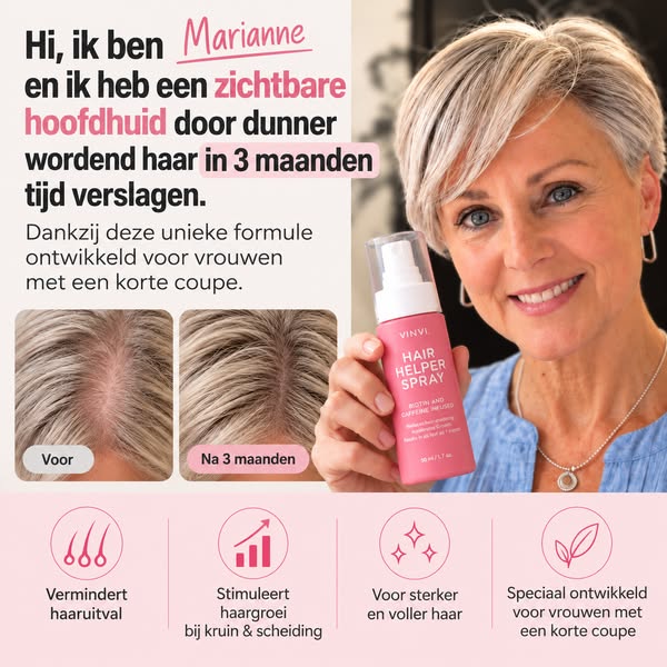Ik dacht juist dat korter haar de oplossing zou zijn.