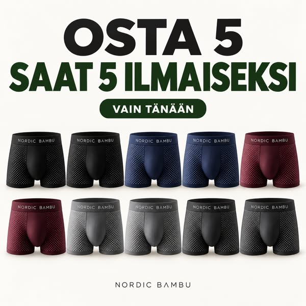 Osta 5, saa 5 ilmaiseksi