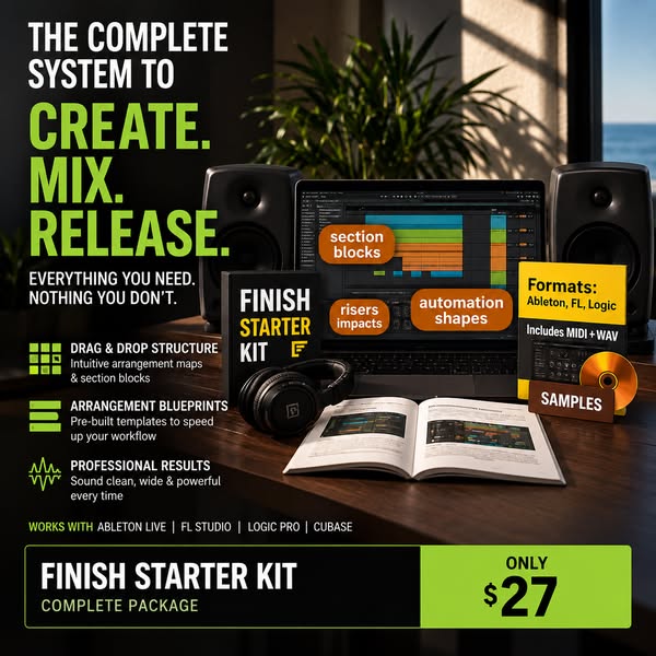 Finally Release-Ready Music. No More Getting Stuck.