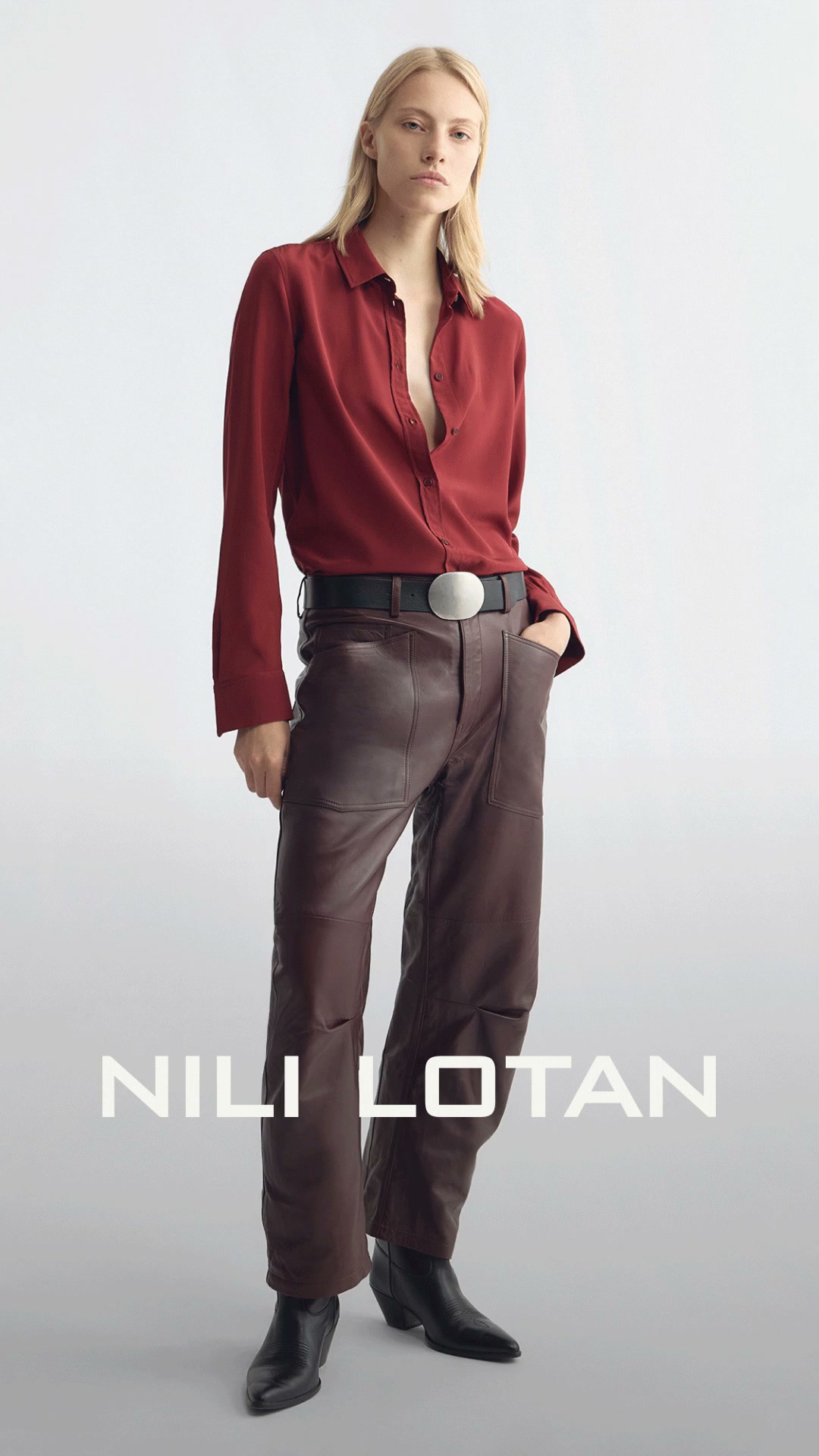The Shon Leather Pant