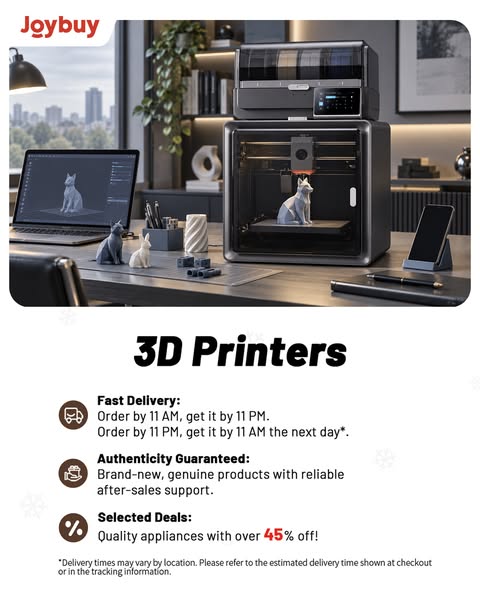 Up to 85% Off 3D Printers