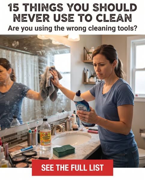 15 Things You Should Never Use To Clean Around Your Home