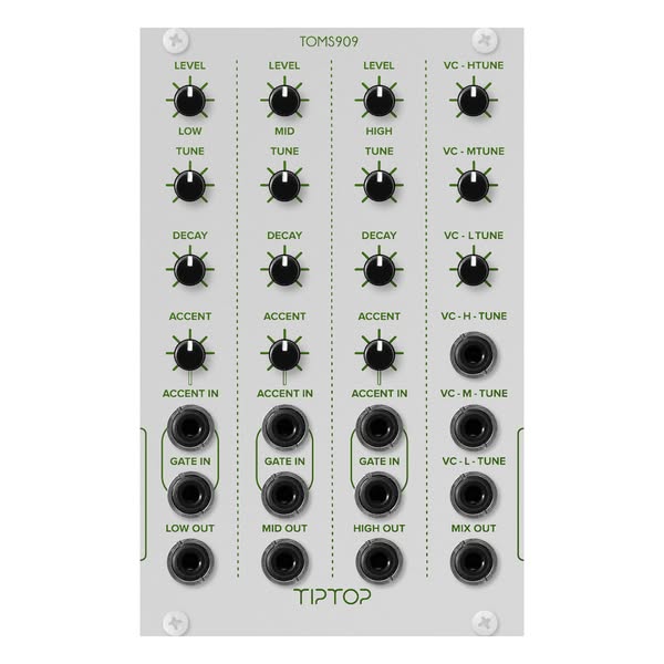 TipTop Audio TOMS909 Toms Eurorack Drum Module