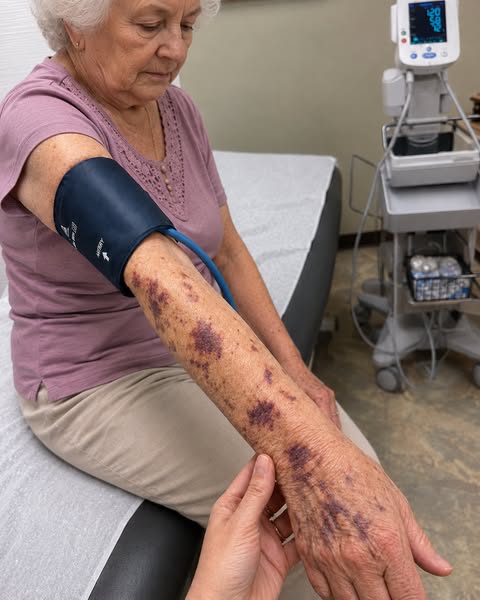 Senile Purpura Gone In Days