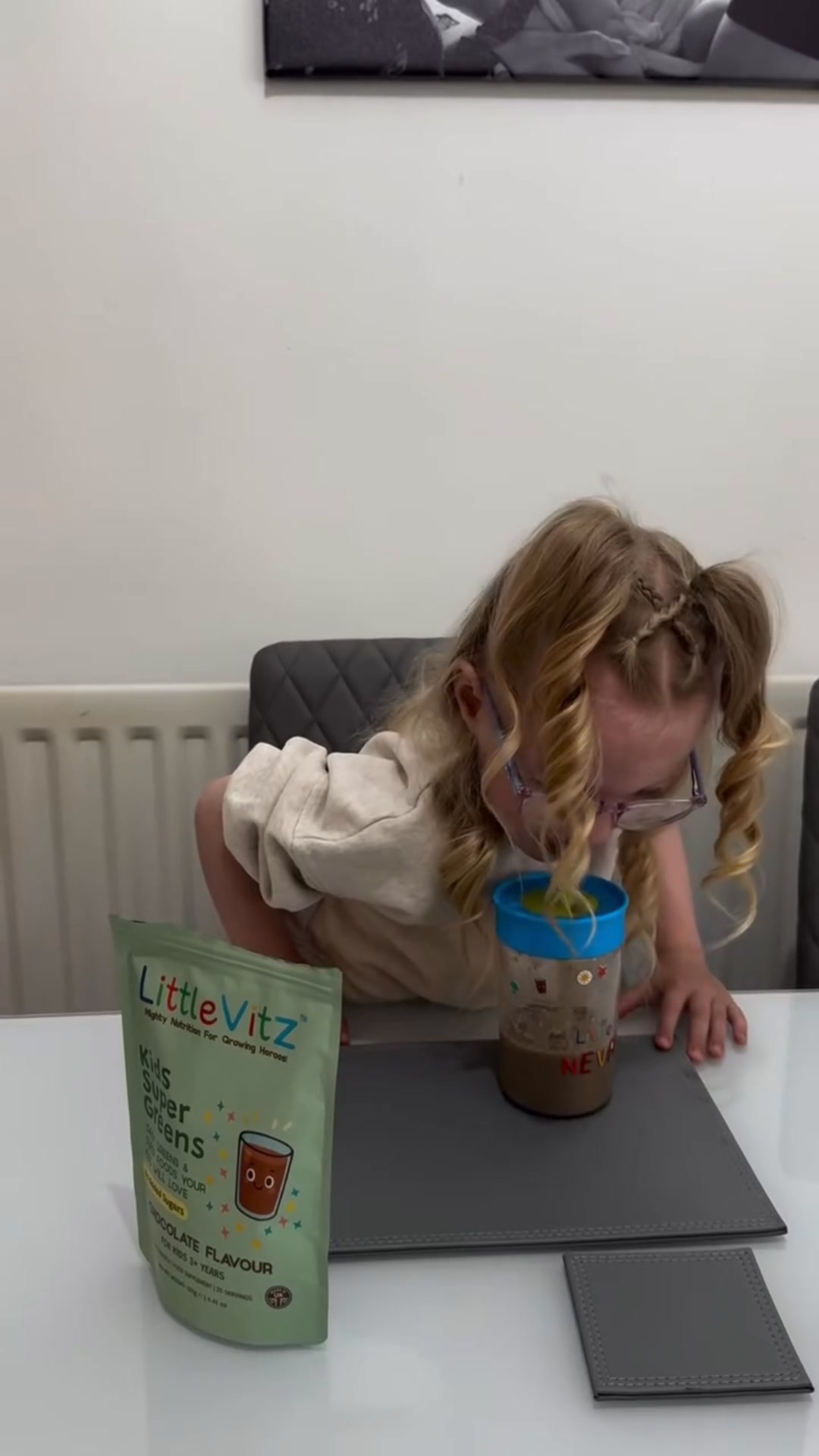 Turn veggie battles into chocolate milk!
