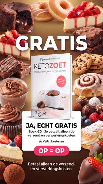Keto Zoet Kookboek (Gratis Vandaag!)