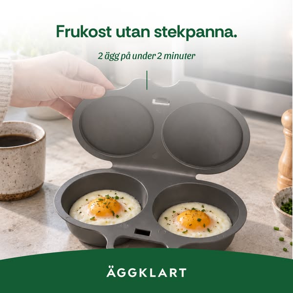 Perfekta ägg på under 2 minuter