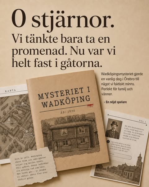 Lös Mysteriet i Wadköping