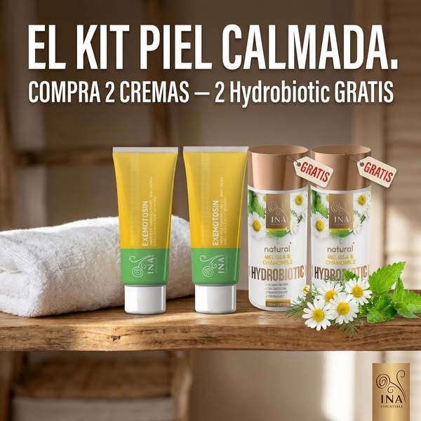 Compra 2 cremas Exemotosin y llévate 2 gratis