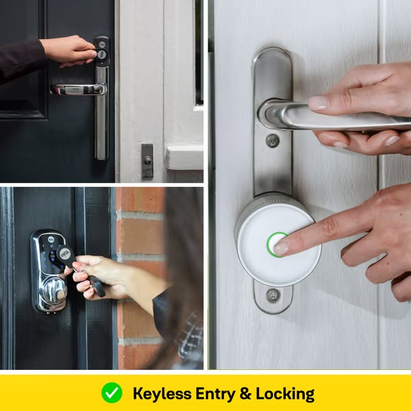 Lock or Unlock Your Front Door More Easily