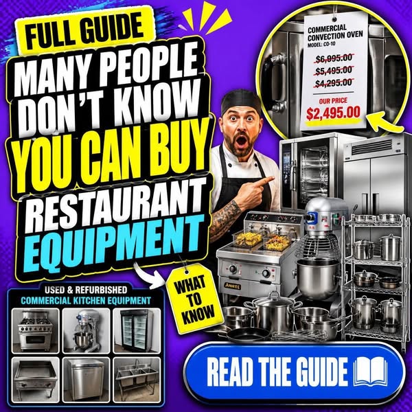Restaurant Equipment: What to Know