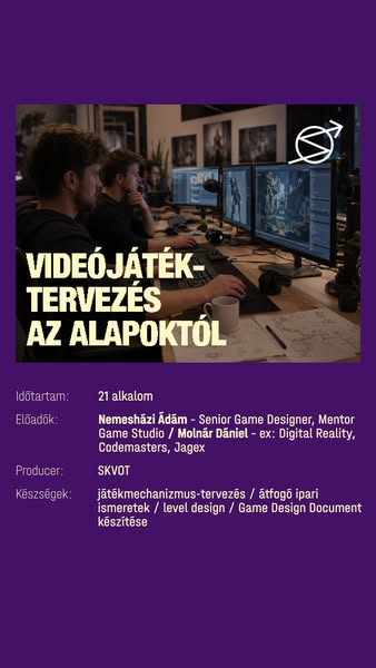 Tervezd meg a saját videójátékod!