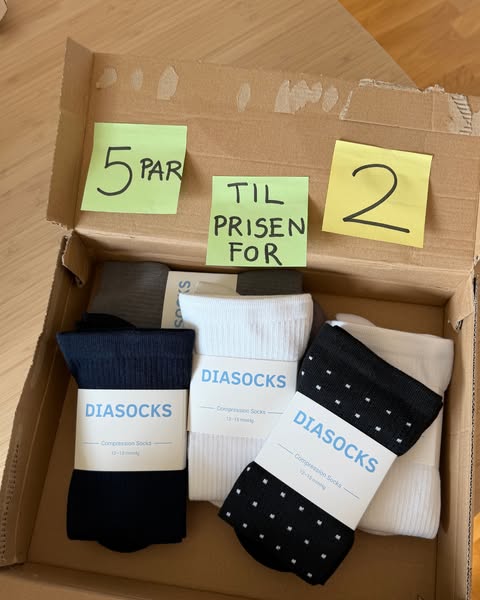 5 par til prisen for 2