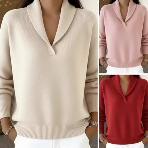 Elise, le pull doux et élégant pour les premiers froids