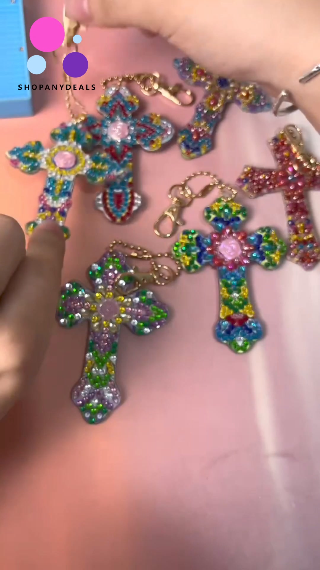 On SaleNew Diamond Painting Keychain Kits!!