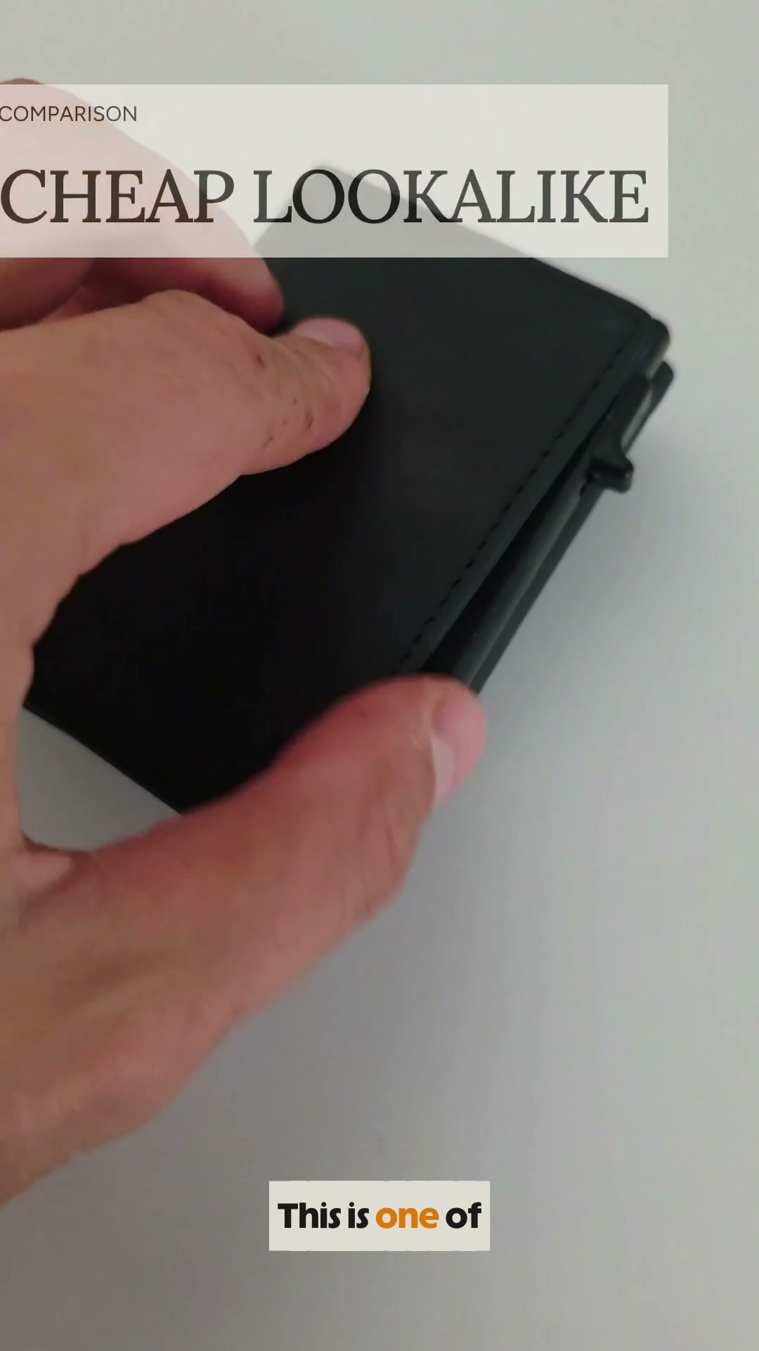 "I didn't realize how annoying my old wallet was until I switched."