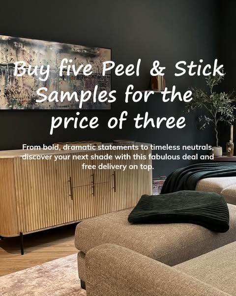 Peel & Stick Samples