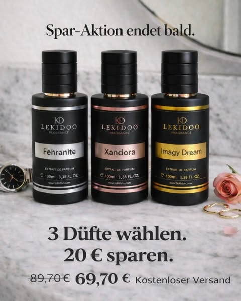 Schluss mit teurem Parfüm