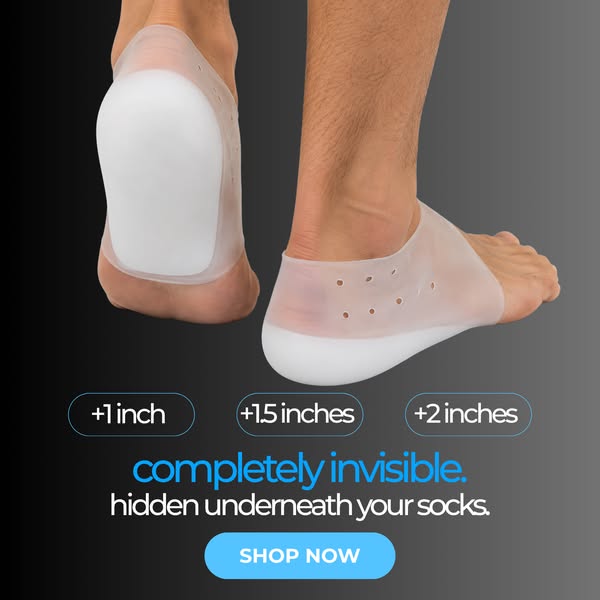The First Height Booster That Doesn’t Destroy Your Feet.
