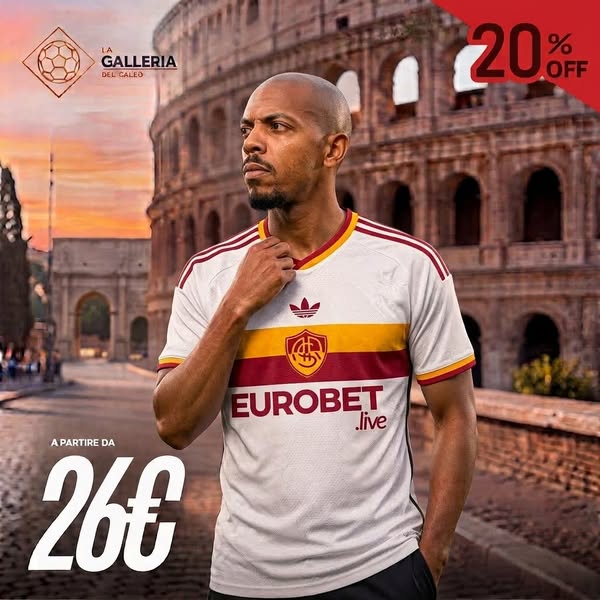 ARRIVATA LA NUOVA MAGLIA AWAY ROMA 2026-27!