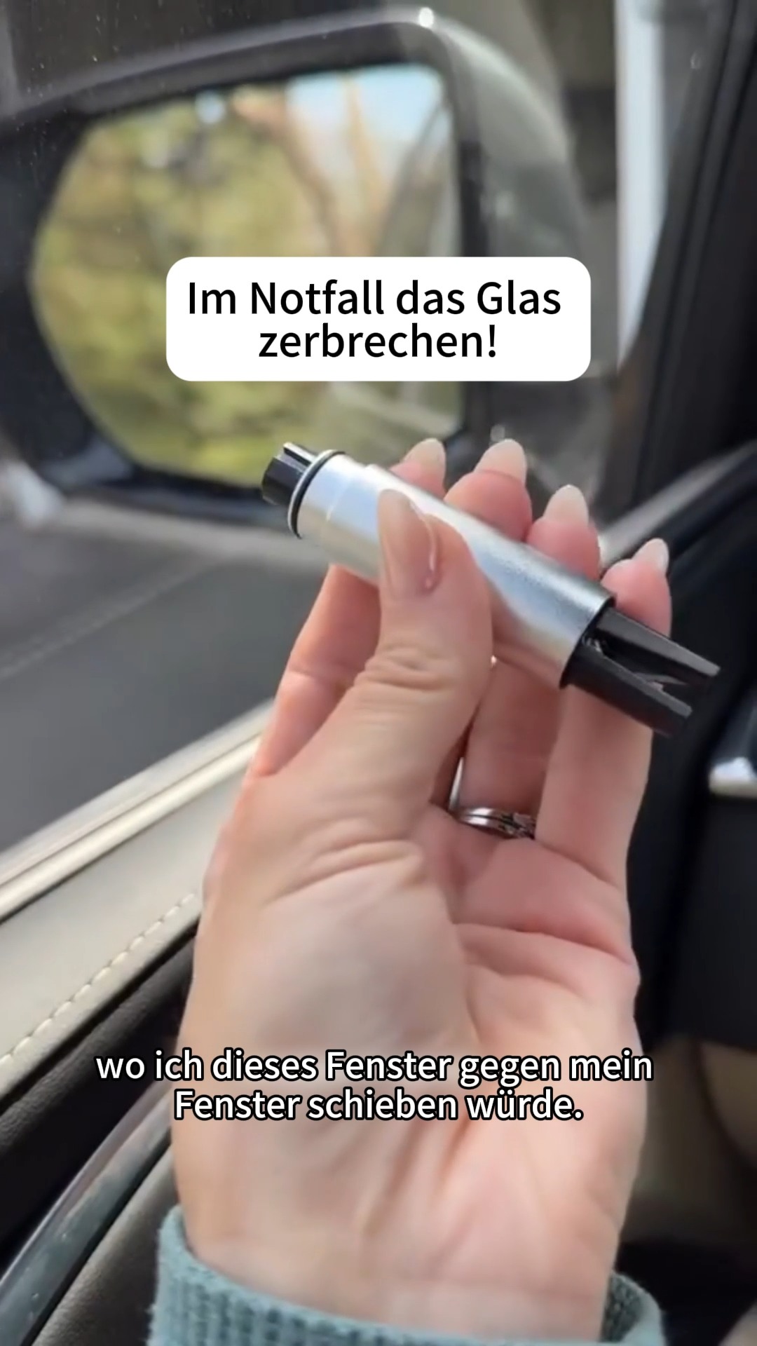 Sicherheits-Hammer zum Scheibenbrechen unter Wasser