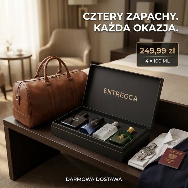 ZESTAW 4 ICON | 4 Klasyczne Perfumy Męskie