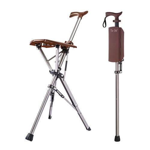 Clearance price $29.98Folding stool with crutchesBEST GIFT FOR ELDERLY PEOPLE