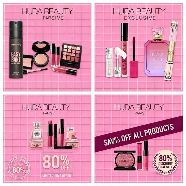 Huda Beauty: solo per oggi sconto dell'80%