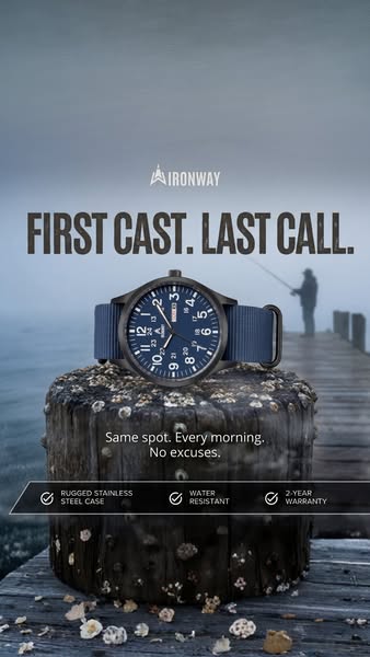 The Watch Built for Men Who Live on the Water.