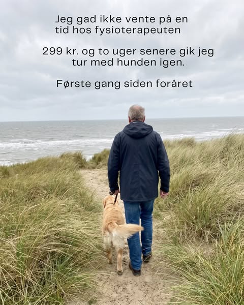 Aflyser du gåturen, fordi du ved, hvad knæet gør bagefter?