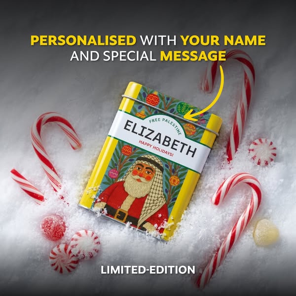 Their Name. Their Tin. Their Christmas.