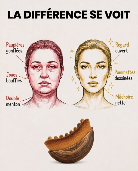 2 minutes par jour = peau plus ferme & moins de gonflements.