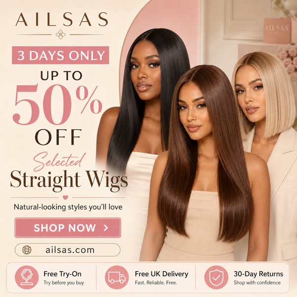 Up to 50% Off Straight Wigs