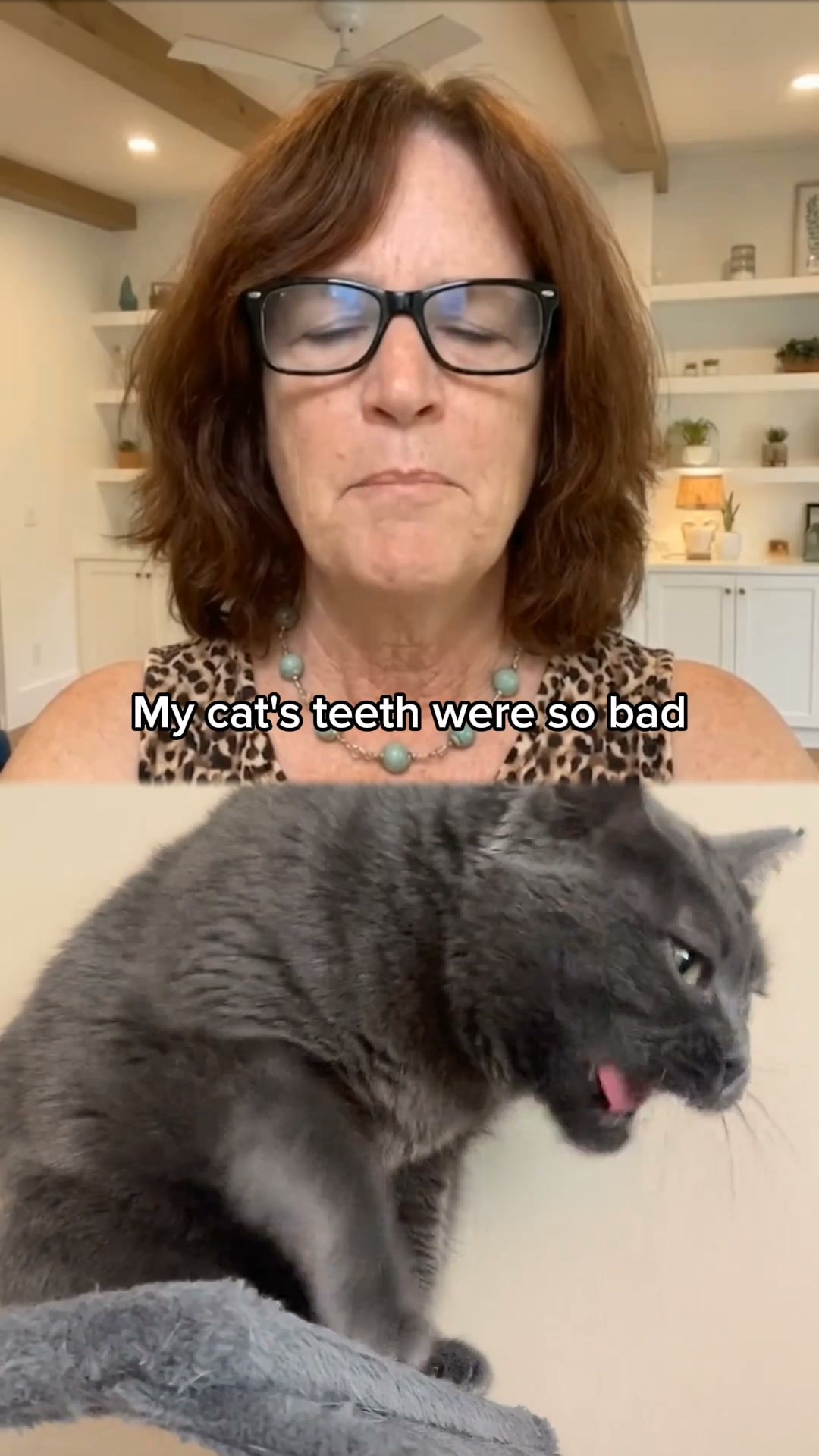 She stopped eating. This brought her back.