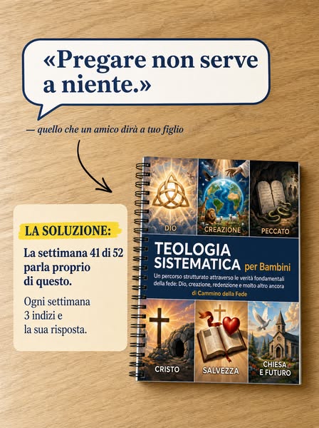 Gli amici glielo diranno. Tuo figlio saprà cosa rispondere?