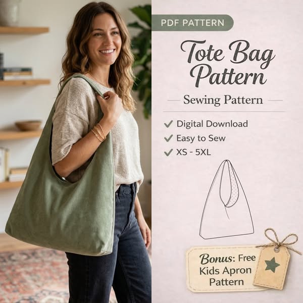 90% Off Reversible Hobo Bag Sewing Pattern