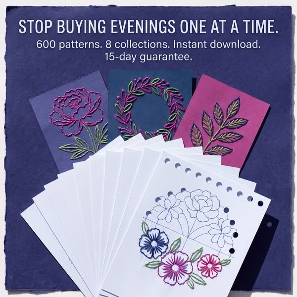 300 patterns, ready to print