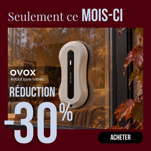 OVOX R8 maintenant à −30 %