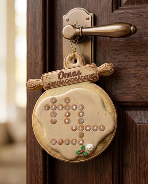 Der süßeste Platz für Enkel Personalisieren Sie Ihr Ornament