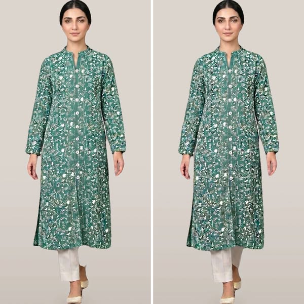Mint Chikan Look